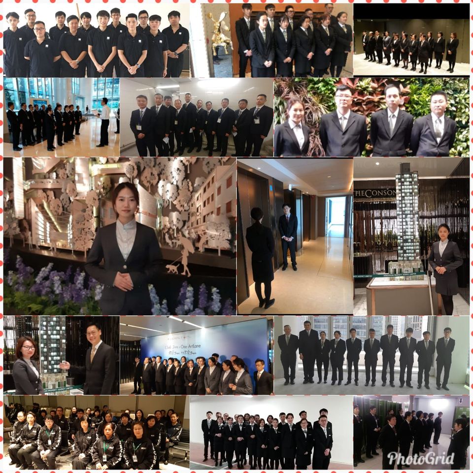 Photo collection of Security and Customer Service Officers
